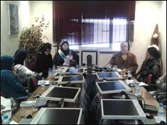 إحدى الورشات التكوينية للمستفيدين من جلسات الاستماع (خاص)